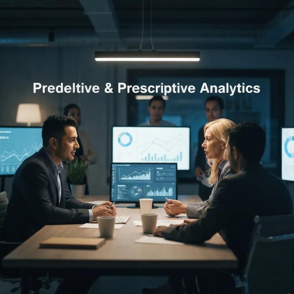 Predictive vs. Prescriptive Analytics.